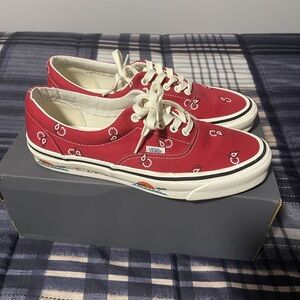 Vans Red Paisley